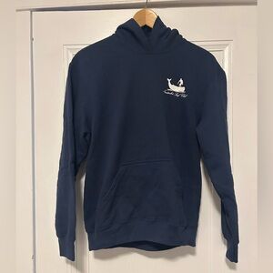 Navy Blue Hoodie with Nantucket Surf Club Logo